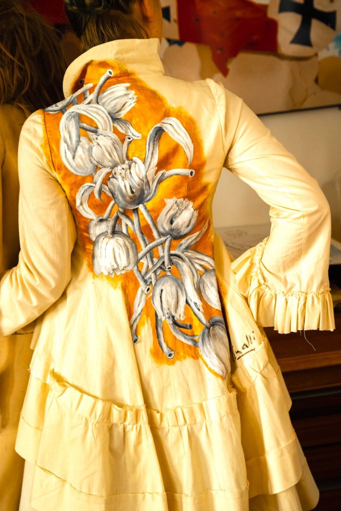 painted jacket by jane wilson marquis